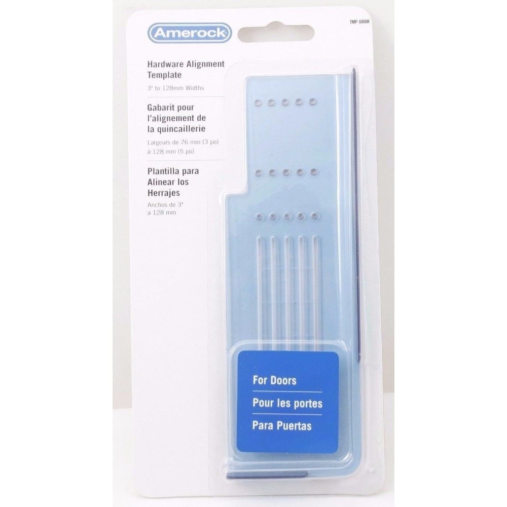 Amerock Hardware Alignment Template For Cabinet Doors 3 inch to 128mm Widths